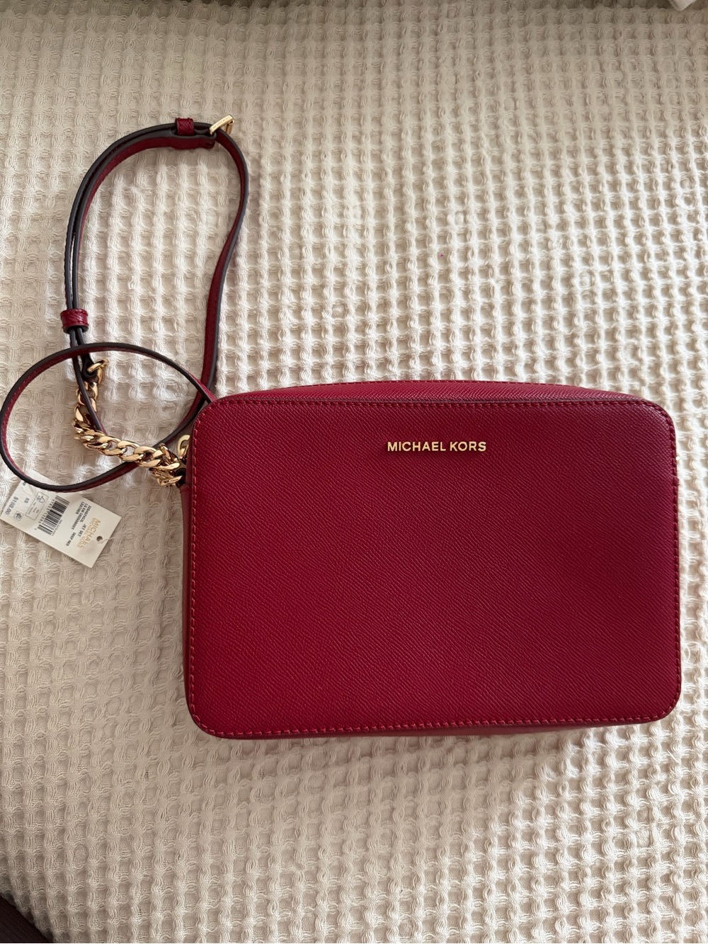 Michael Kors Red Crossbody Bag